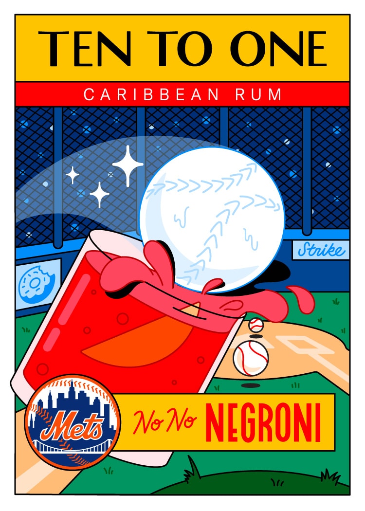 game-day cocktail: Rum Negroni