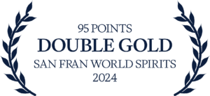 95 Points Double Gold San Fran World Spirits