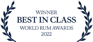 Winner Best in Class World Rum Awards 2022